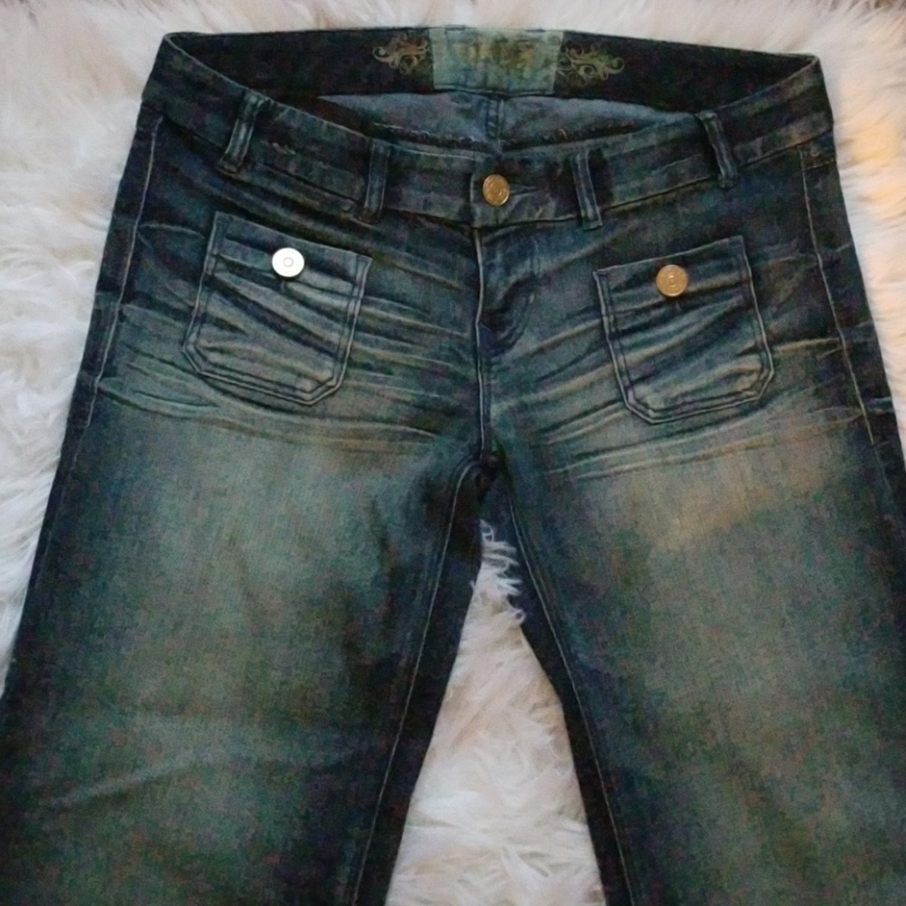 Express Zelda wide leg jeans